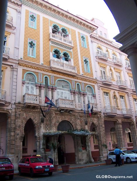 Postcard Moorish Architecture of the Hotel Sevilla