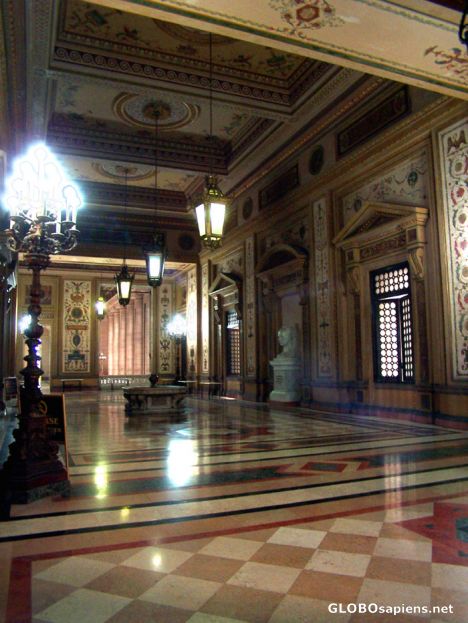 Postcard Capitolio's hall