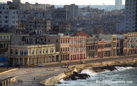 Postcard Havana Malecon