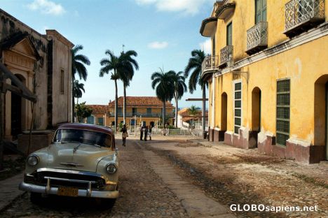 Postcard Trinidad de Cuba - Carro