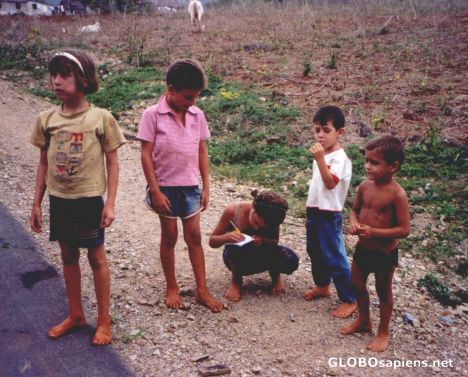 Postcard Children in Vinales