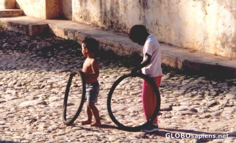 Postcard Children in Trinidad