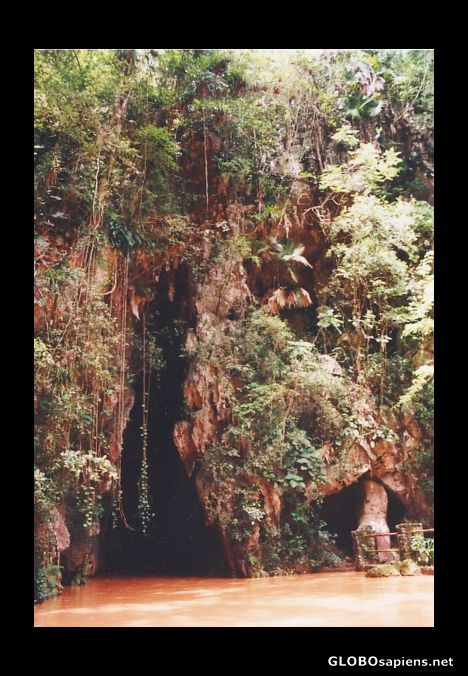 Postcard Cueva de los Indios