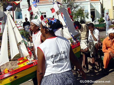 Postcard Sao Vincente - Carnival 2003