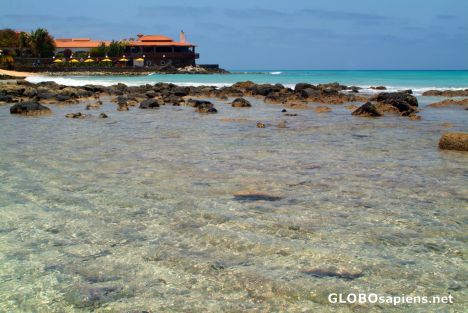 Postcard Santa Maria - shallow waters