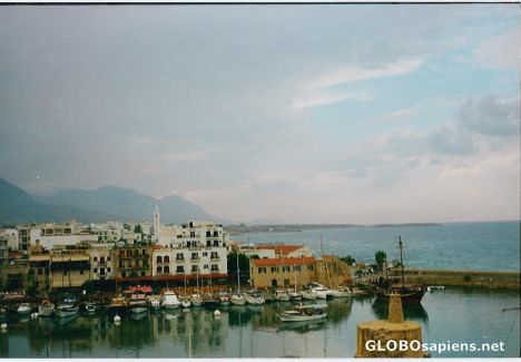 Postcard Girne bay