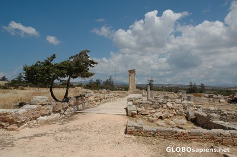 Postcard Kourion, Cyprus.