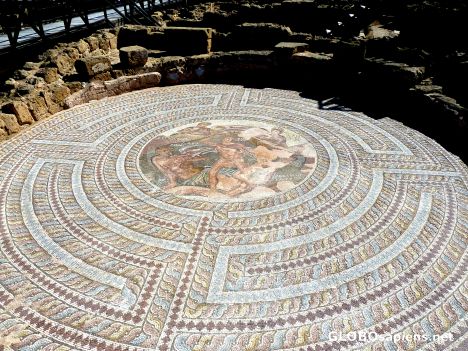Postcard Paphos Mosaics