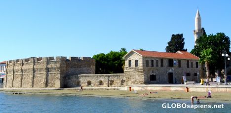 Postcard Larnaca Castle