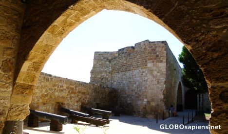 Postcard Larnaca Castle - Interior
