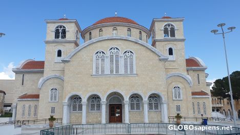 Postcard New orthodox church