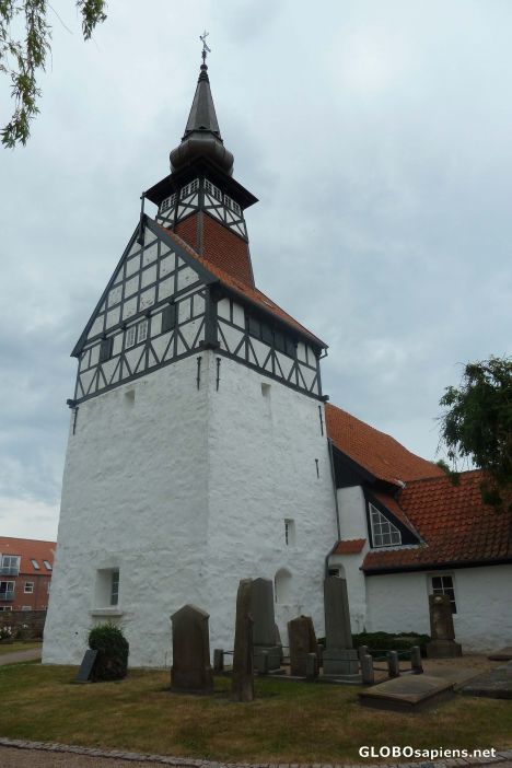 Postcard Church in Nexø