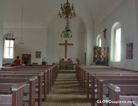 Postcard Nexø - Church of Saint Nicholas