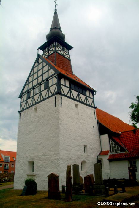 Postcard Nexo (DK) - church