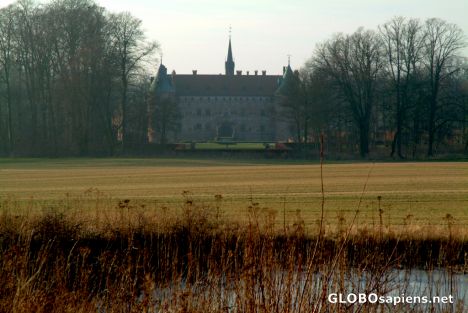 Postcard Egeskov Castle - from the distance