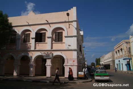 Postcard Djibouti City - European Quarter 1