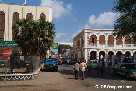 Postcard Djibouti City - European Quarter 2