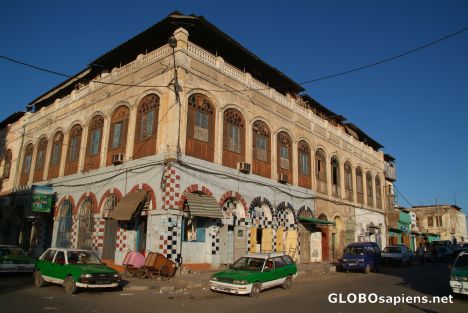Postcard Djibouti City - Warehouse