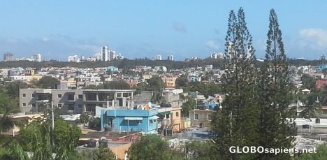 Postcard Landscape of Santo Domingo