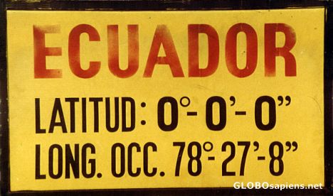 Postcard equator