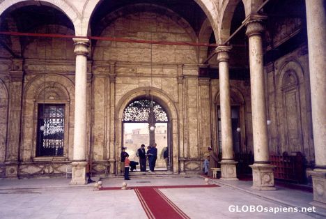 Postcard Mohammad Ali Mosque Interior