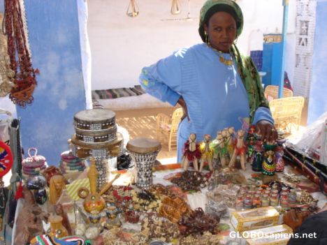 Postcard Nubian Woman