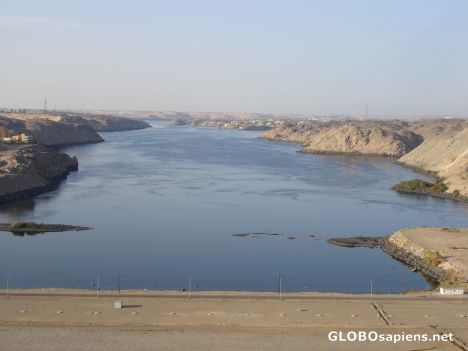 Postcard Aswan High Dam