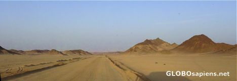 Postcard Landscape of the Eastern Desert