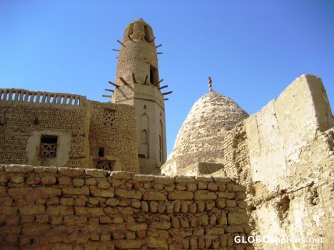 Postcard Al Qasr Pigeon House and Mosque