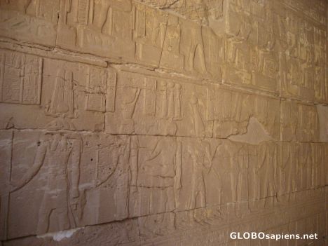 Postcard Walls that Speak! Temple Deir El-Hagar
