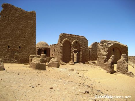 Postcard Necorpolis at Al Bagawat