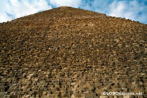 Postcard Giza - the Great Pyramid