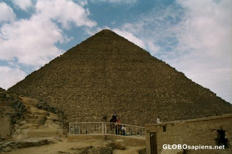 Postcard Giza Necropolis