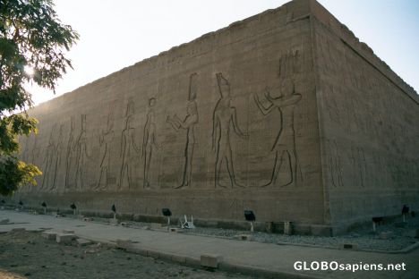 Postcard Temple of Horus at Edfu