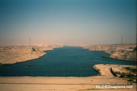 Postcard Aswan - Lake Nasser