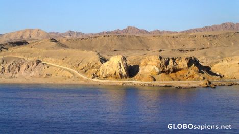 Desert landscape of Sinai