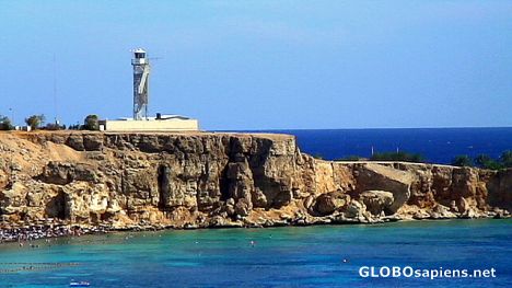 Postcard Sharm el Shaikh lighthouse
