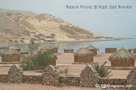 Postcard Beach huts