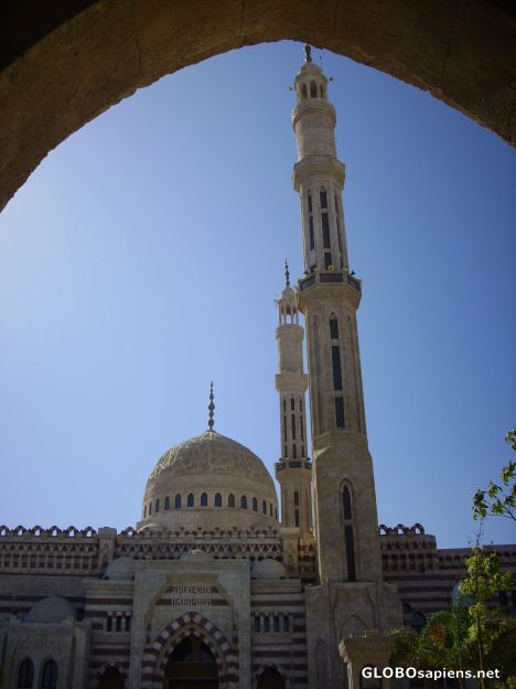 Postcard Muslim Mosque