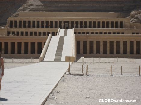Postcard Temple of Hatshepsut, Deir el Bahari