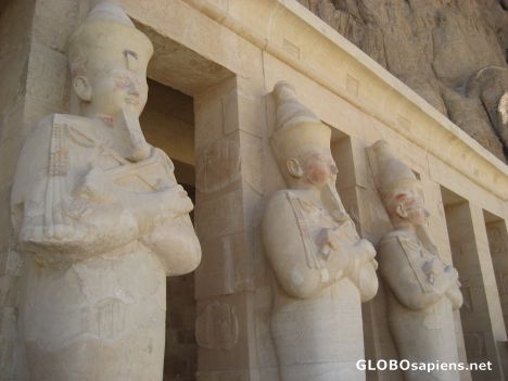 Postcard Series of Statues of Hatshepsut