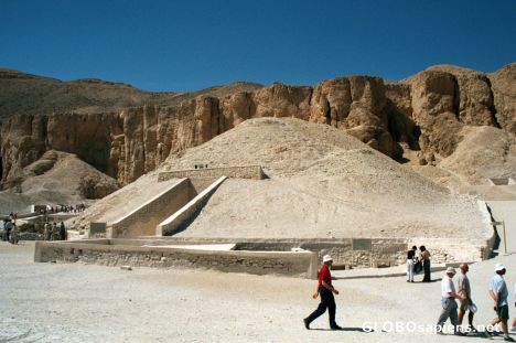 Postcard Luxor - Valley of the Kings