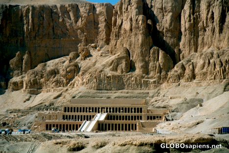 Postcard Luxor - Temple of Hatsepsout