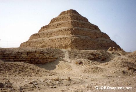 Postcard The Stepped Pyramid of Djoser