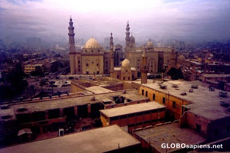 Postcard Mosque at Dawn