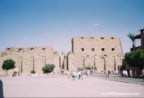 Postcard Karnak Temple