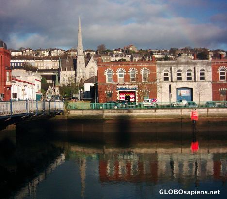 Postcard River Lee at Cork
