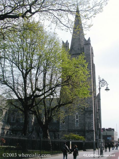 Postcard St. Patrick's Cathedral, Dublin, Ireland