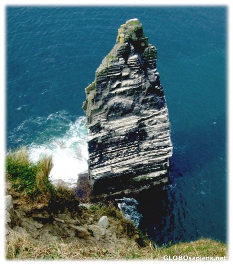 Postcard Sea stack