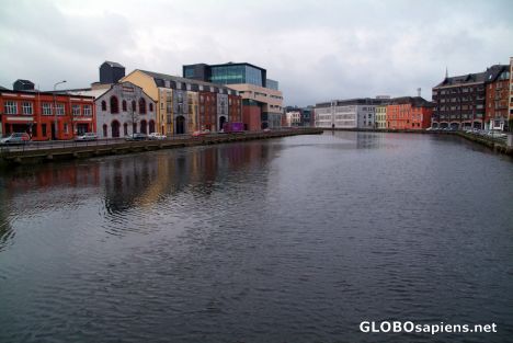 Postcard Cork - the River Lee